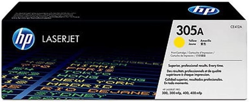 [4000543] HP Original Toner CE412A / HP 305A yellow 2 600 pages