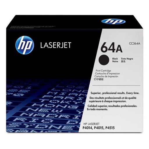 [4000583] HP Original Toner CC364A / HP 64A black 10 000 pages