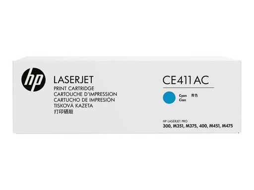 [4000588] HP Original Toner CE411AC / HP 305A cyan 2 600 pages