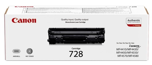[4000647] Canon Original Toner CRG 728 3500B002 black 2 100 pages