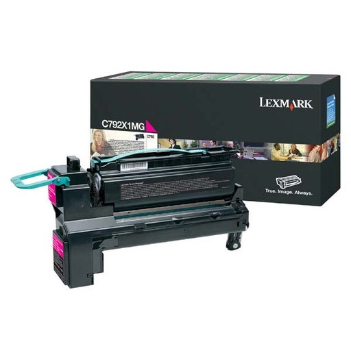 [4000690] Lexmark Original Toner C792X1MG magenta 20 000 pages