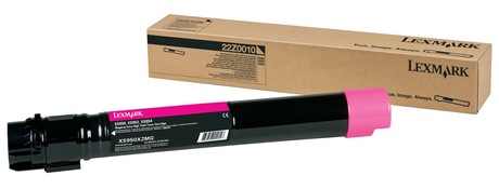 [4000743] Lexmark Original Toner 22Z0010 magenta 22 000 pages