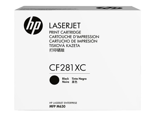[4000748] HP Original Toner CF281XC / HP 81XC black 25 000 pages