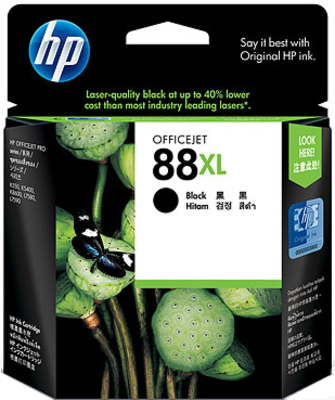 [4000779] HP Original Inkjet C9396AE / HP 88XL black 80 ml 2 450 pages
