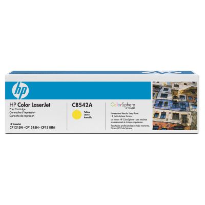 [4000787] HP Original Toner CB542A / HP 125A yellow 1 400 pages