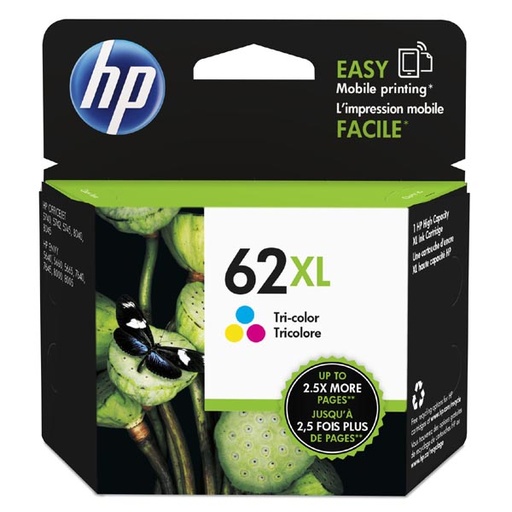 [4000869] HP Original Inkjet C2P07AE / HP 62XL color 415 pages