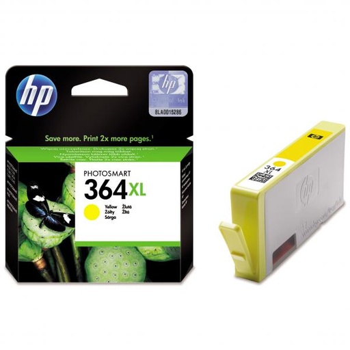 [4000876] HP Original Inkjet CB325EE / HP 364XL yellow 6 ml 750 pages