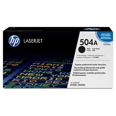 [4000896] HP Original Toner CE250A / HP 504A black 5 000 pages B-box