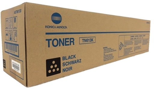 [4000914] Konica Minolta Original Toner TN613K A0TM150 black 30 000 pages