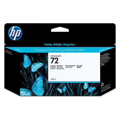 [4000938] HP Original Inkjet C9370A / HP 72 black 130ml