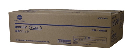 [4000945] Konica Minolta Original Developer DV311Y A0XV08D yellow 115 000 pages