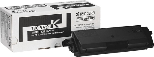 [4000958] Kyocera Original Toner TK-590K 1T02KV0NL0 black 7 000 pages