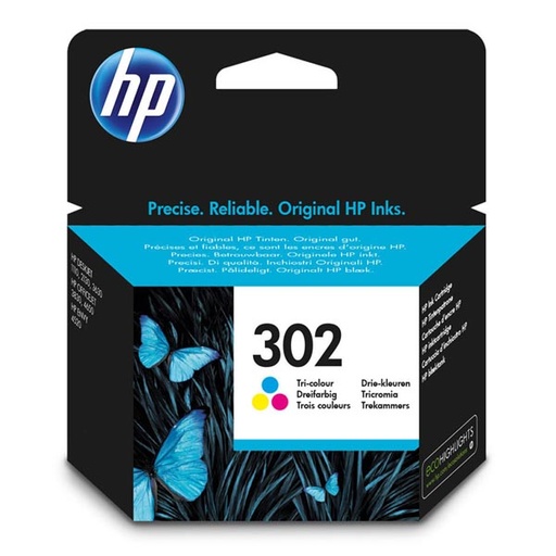 [4001006] HP Original Inkjet F6U65AE / HP 302 color 3 x 165 pages