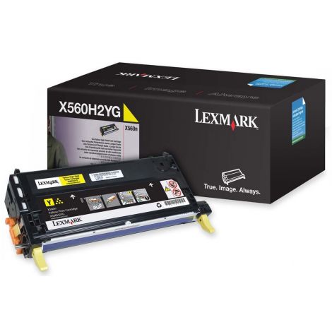 [4001034] Lexmark Original Toner X560H2YG yellow 10 000 pages B-box