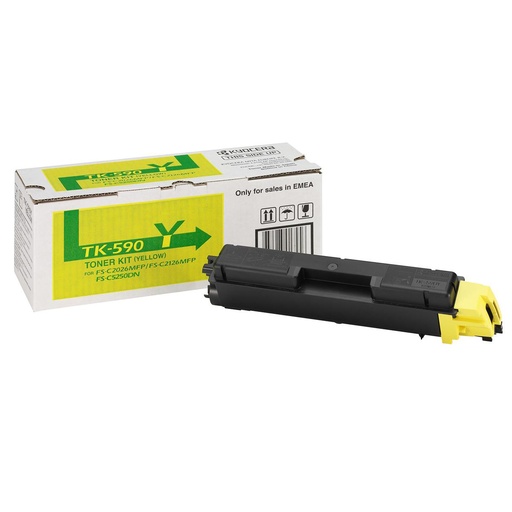 [4001057] Kyocera Original Toner TK-590Y 1T02KVANL0 yellow 5 000 pages