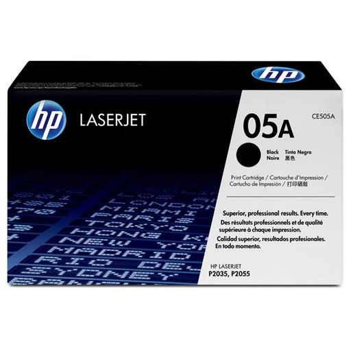 [4001199] HP Original Toner CE505A / HP 05A black 2 300 pages