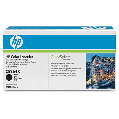 [4001209] HP Original Toner CE264X / HP 646X black 17 000 pages