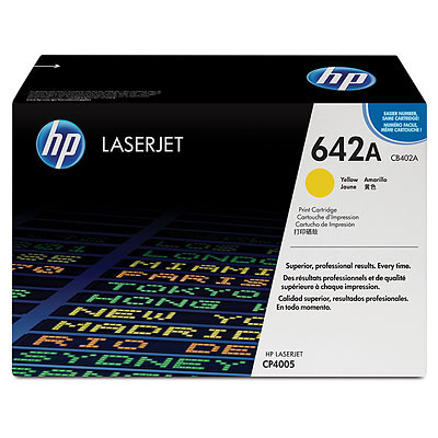 [4001235] HP Original Toner CB402A / HP 642A yellow 7 500 pages