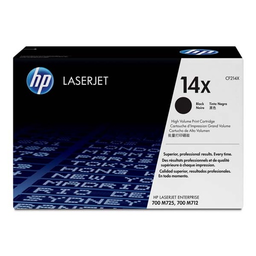 [4001239] HP Original Toner CF214X / HP 14X black 17 500 pages