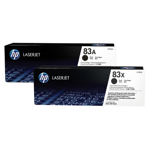 [4001315] HP Original Toner CF283XD / HP 83X black 2 x 2 200 pages