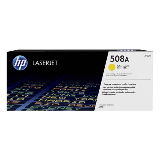 [4001346] HP Original Toner CF362A / HP 508A yellow 5 000 pages