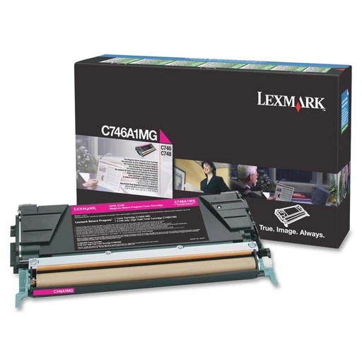 [4001363] Lexmark Original Toner C746A3MG magenta 7 000 pages