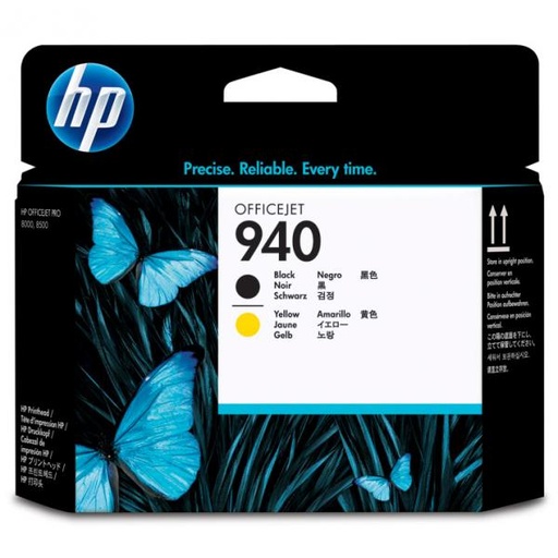 [4001375] HP Original Printhead C4900A / HP 940 black / yellow