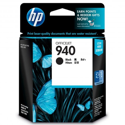 [4001377] HP Original Inkjet C4902AE / HP 940 black 1 000 pages
