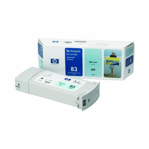 [4001389] HP Original Inkjet C4944A / HP 83 UV light cyan 680 ml