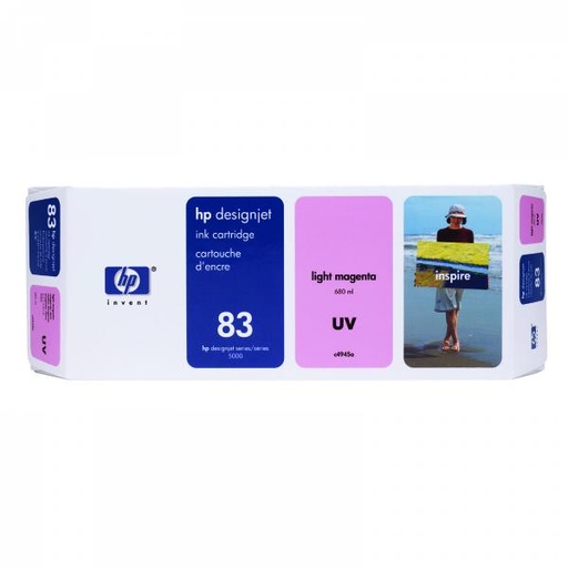 [4001390] HP Original Inkjet C4945A / HP 83 UV light magenta 680 ml