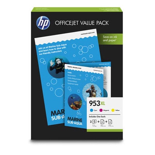 [4001439] HP Original Inkjet 1CC21AE / HP 953XL CMY color bundle 3 x 1 600 pages