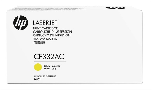 [4001472] HP Original Toner CF332AC / HP 654AC yellow 15 000 pages