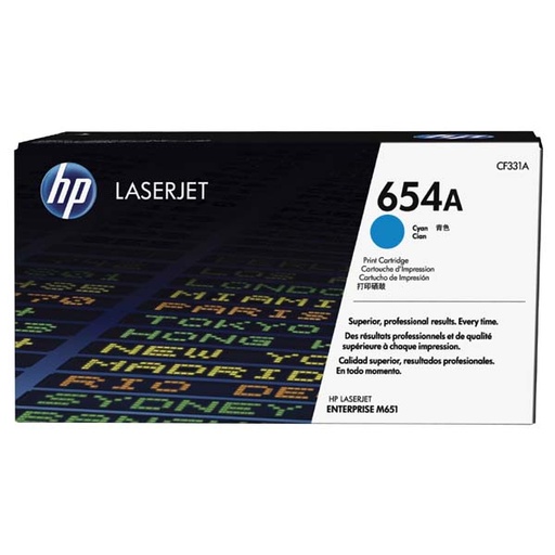[4001476] HP Original Toner CF331A / HP 654A cyan 15 000 pages
