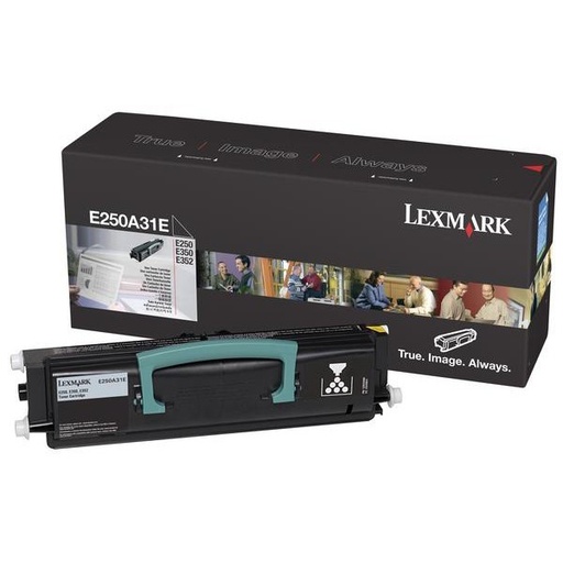 [4001523] Lexmark Original Toner E250A31E black 3 000 pages