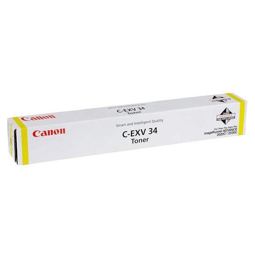 [4001562] Canon Original Toner C-EXV34 yellow 19 000 pages