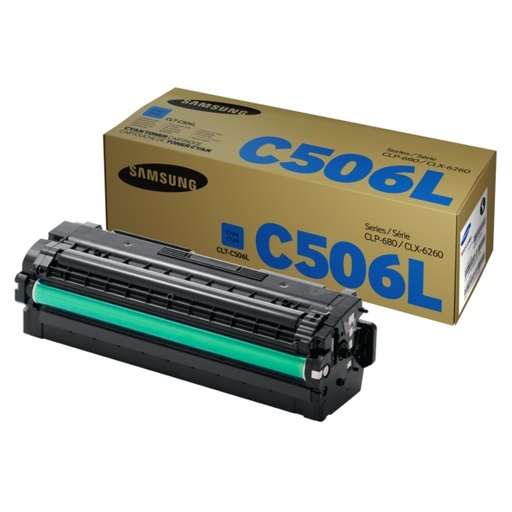 [4001577] HP Original Toner SU038A / Samsung CLT-C506L cyan 3 500 pages