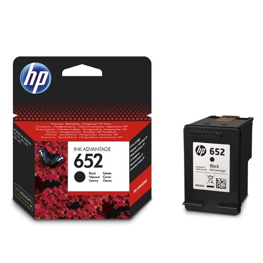 [4001650] HP Original Inkjet F6V25AE / HP 652 black 360 pages