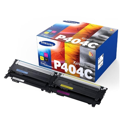 [4001684] HP Original Toner SU365A / Samsung CLT-P404C CMYK bundle 1500 + 3x1000 pages