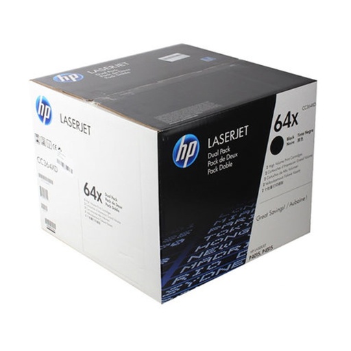 [4001714] HP Original Toner CC364XD / HP 64XD black 2 x 24 000 pages