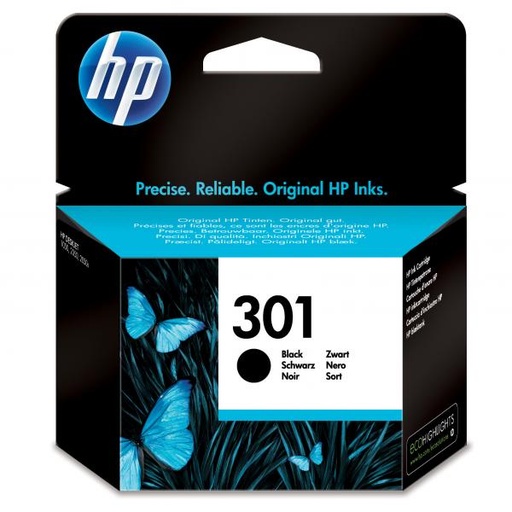 [4001736] HP Original Inkjet CH561EE / HP 301 black 190 pages