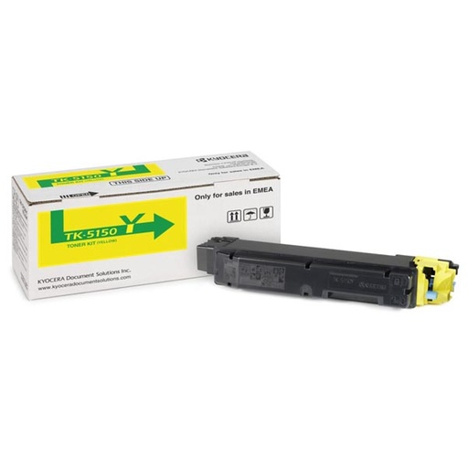 [4001802] Kyocera Original Toner TK-5150Y 1T02NSANL0 yellow 10 000 pages