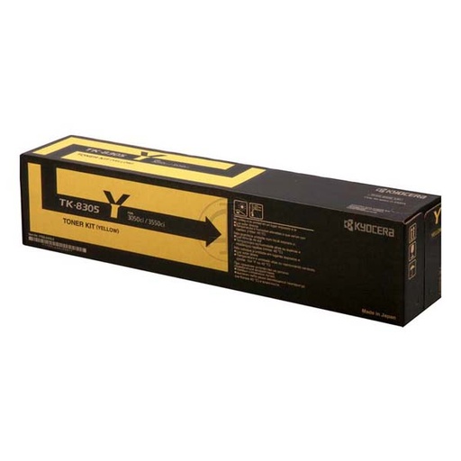 [4001829] Kyocera Original Toner TK-8305Y 1T02LKANL0 yellow 15 000 pages