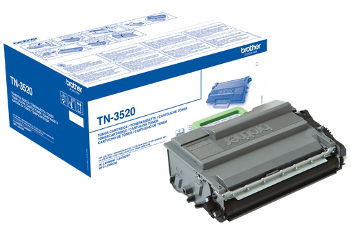 [4001842] Brother Original Toner TN-3520 black 20 000 pages