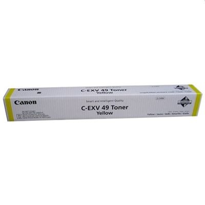 [4001849] Canon Original Toner C-EXV49Y yellow 8527B002 19 000 pages