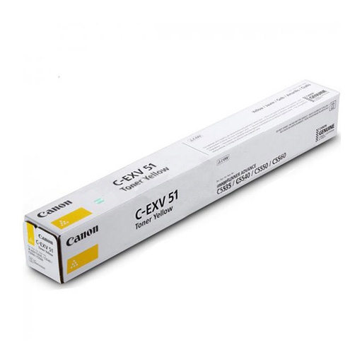 [4001865] Canon Original Toner C-EXV51 0484C002 yellow 60 000 pages