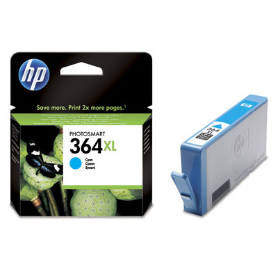 [4001880] HP Original Inkjet CB323EE / HP 364XL cyan 6 ml 750 pages B-box