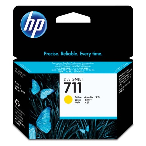 [4001933] HP Original Inkjet CZ132A / HP 711 yellow 29ml