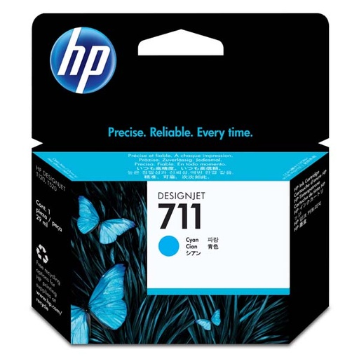 [4001936] HP Original Inkjet CZ130A / HP 711 cyan 29ml
