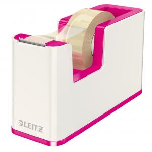 [4001997] Dispenzor s páskou Leitz WOW biely/metalický ružový