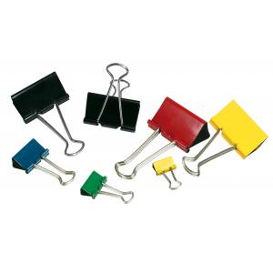 [4002057] Klipy na dokumenty Sakota 19mm farebné 12ks